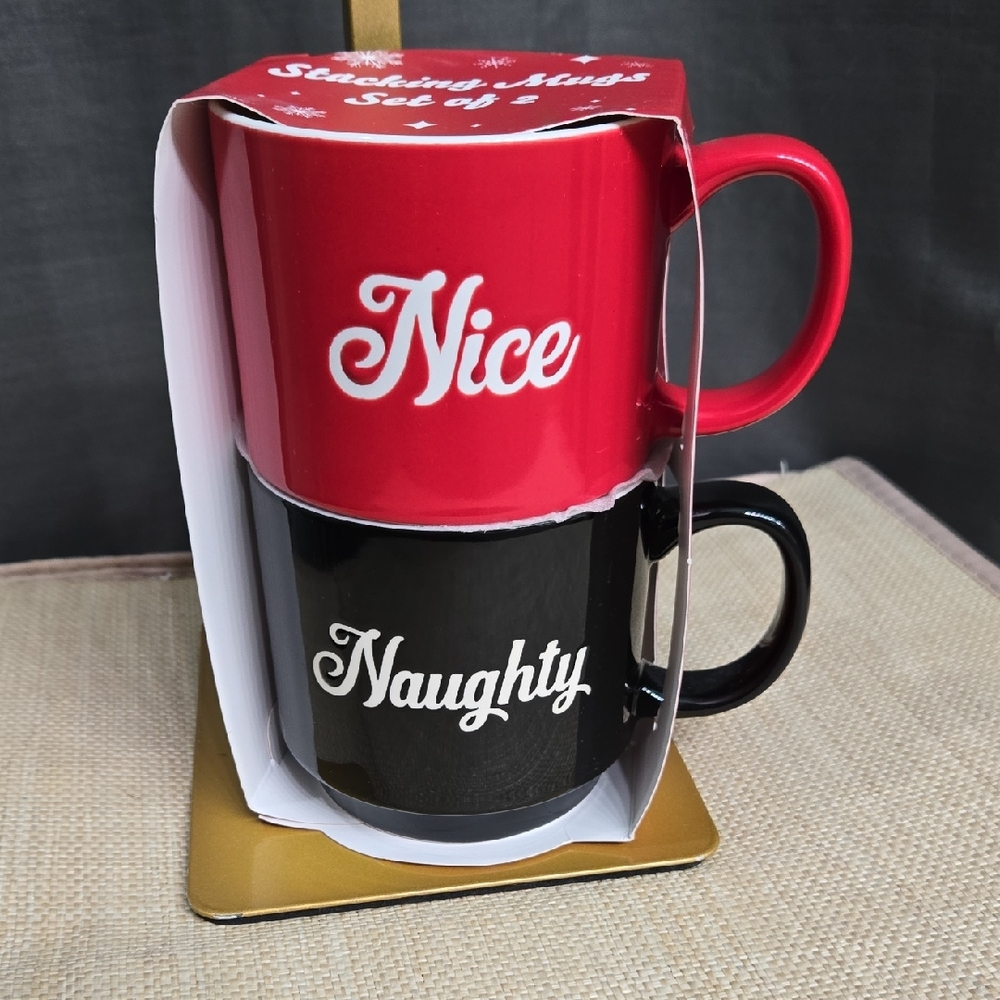 Mug Set 'Nice Naughty'